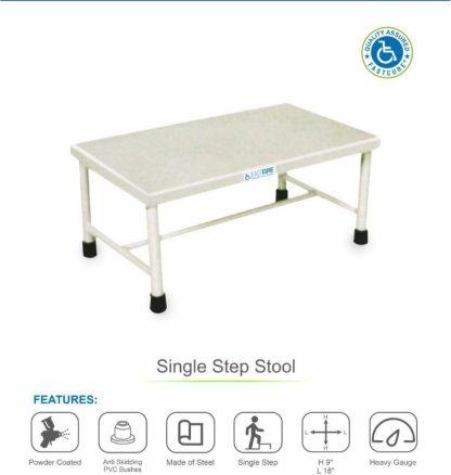 Single step-up stool