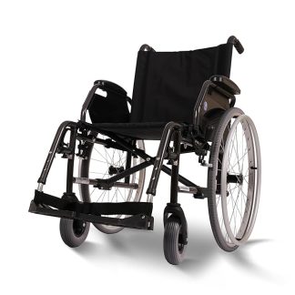VERMEIREN JAZZ S50 Premium Foldable Wheelchair, Adjustable Hands & Legs, Sturdy Frame, Flexible & Foldable, Upto130Kg Weight Capacity - Belgium Technology, Made in India
