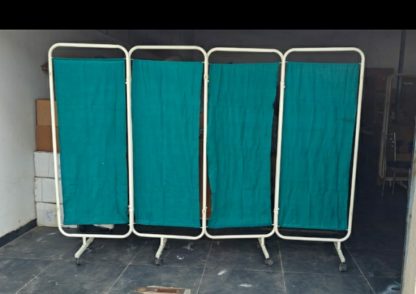 Hospital Bedside screen  with cloth & curtain