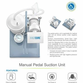 Manual Pedal Suction Unit mucus