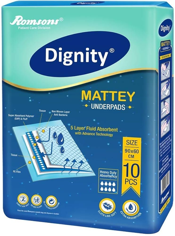 Dignity matty pro Underpads