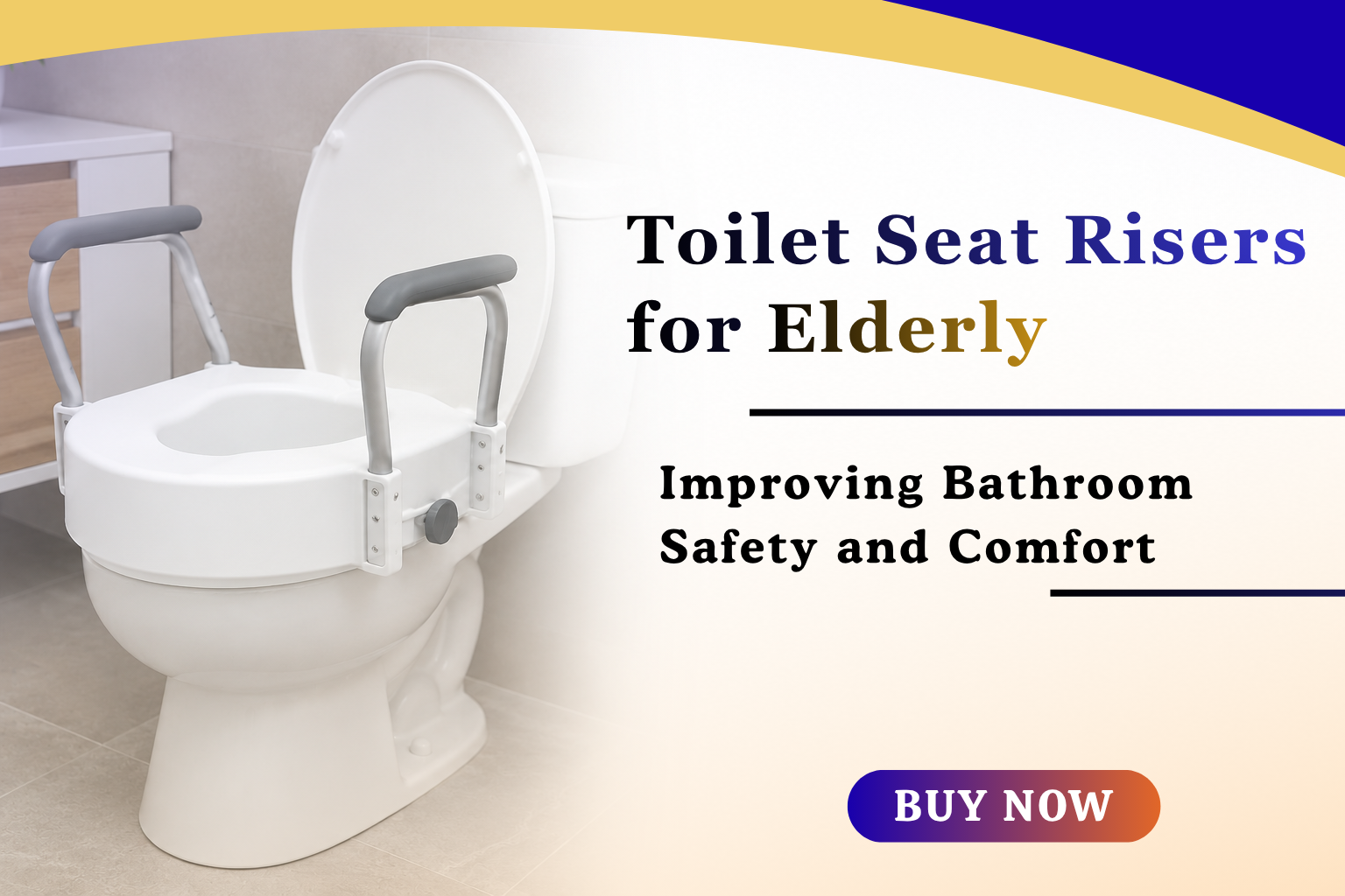 Toilet Seat Risers for Elderly